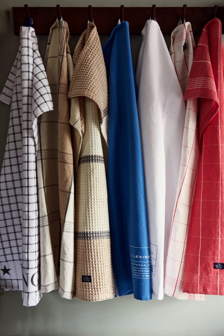 Organic Cotton Terry Geschirrtuch 50x70 cm, White Lexington