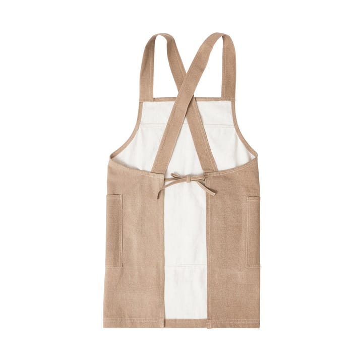 Organic Cotton Twill Schürze, Beige Lexington