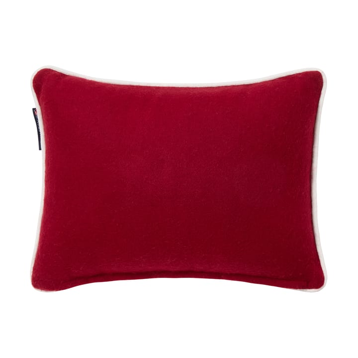 Ornament Wollemix Kissen 30x40 cm, Red-white Lexington