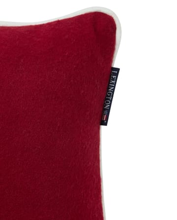 Ornament Wollemix Kissen 30x40 cm - Red-white - Lexington
