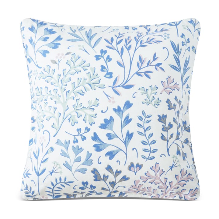 Printed Flowers Kissenbezug 50 x 50cm - Blau - Lexington