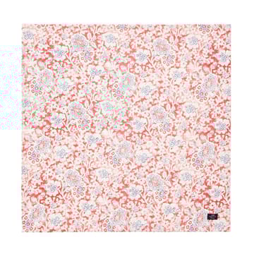 Printed Flowers Recycled Cotton Stoffserviette 50x50 cm - Coral - Lexington
