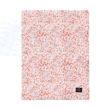 Printed Flowers Recycled Cotton Tischdecke 150x350 cm - Coral - Lexington