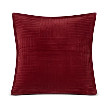 Quilted Velvet Star Kissenbezug 50 x 50 cm - Red - Lexington