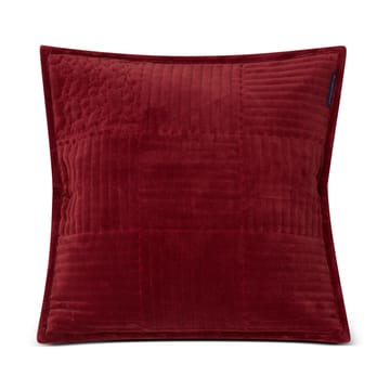 Quilted Velvet Star Kissenbezug 50 x 50 cm - Red - Lexington