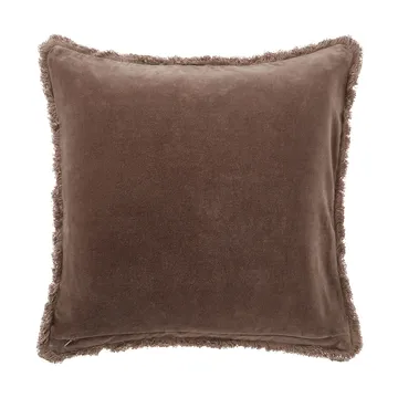 Rattan Quilted Velvet Kissenbezug 50x50 cm - Brown - Lexington