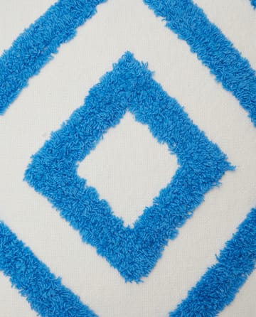 Rug Graphic Canvas Kissenbezug 50x50cm - Blau-weiß - Lexington