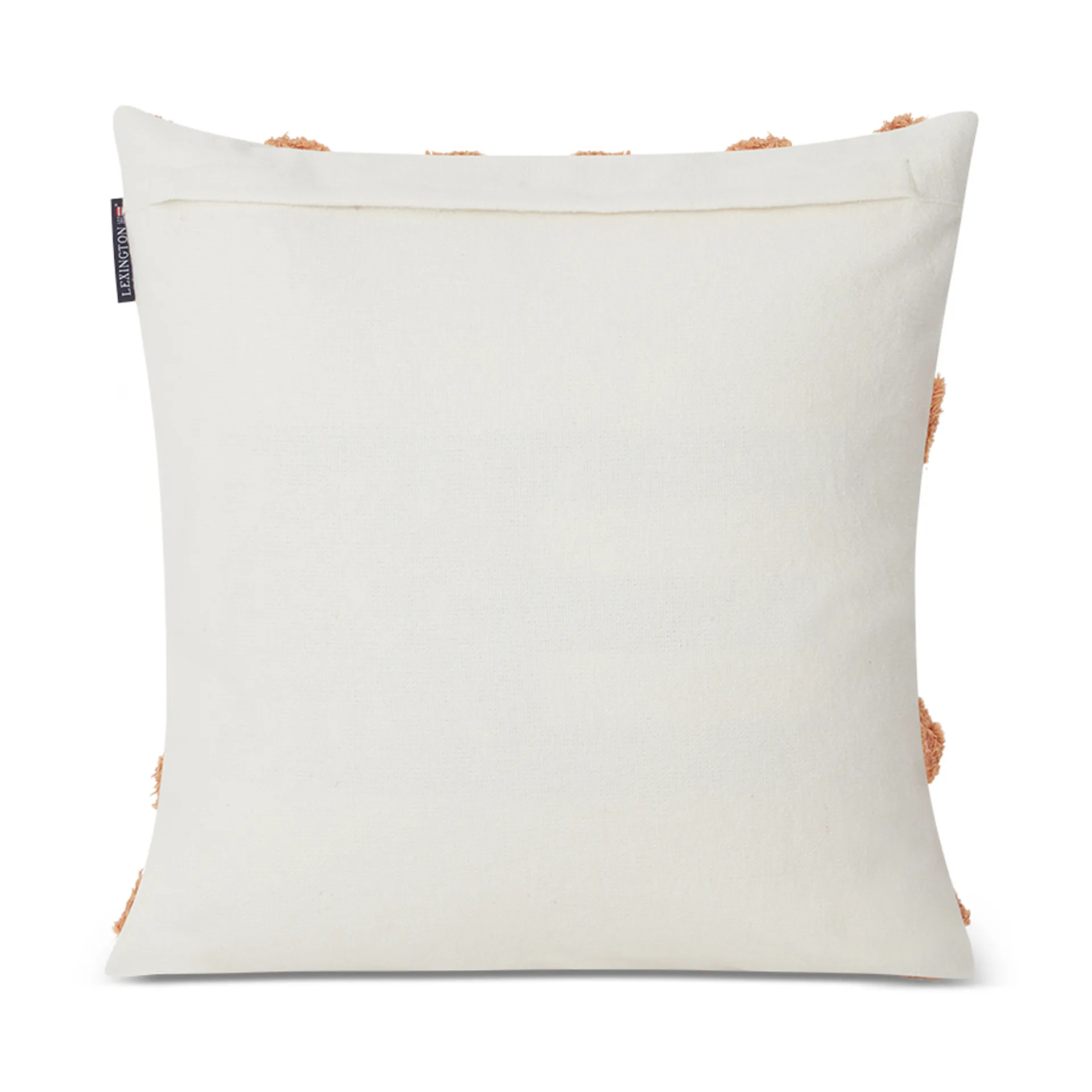 Rug Graphic Canvas Kissenbezug 50x50cm, Weiß-beige Lexington