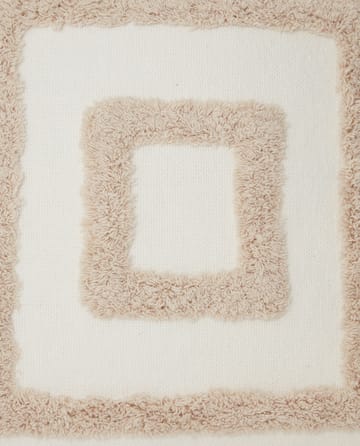 Rug Graphic Canvas Kissenbezug 50x50cm - Weiß-hellbeige - Lexington