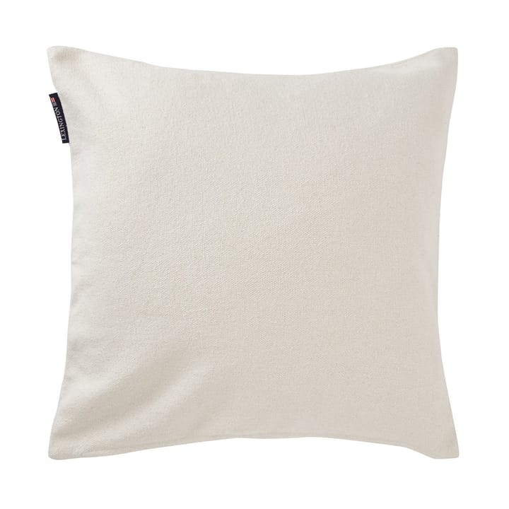 Rug Shell Cotton Canvas Kissenbezug 50x50 cm, White Lexington
