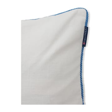 Seashell Cotton Canvas Kissenbezug 50 x 50cm - White-blue - Lexington