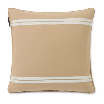 Side Striped Kissenbezug 50 x 50cm - Beige-white - Lexington