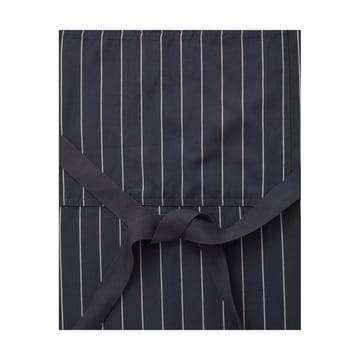 Striped Cotton Linen Schürze - Dark gray-white - Lexington