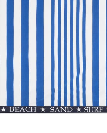 Striped Family Strandhandtuch 200 x 180cm - Blau-weiß - Lexington