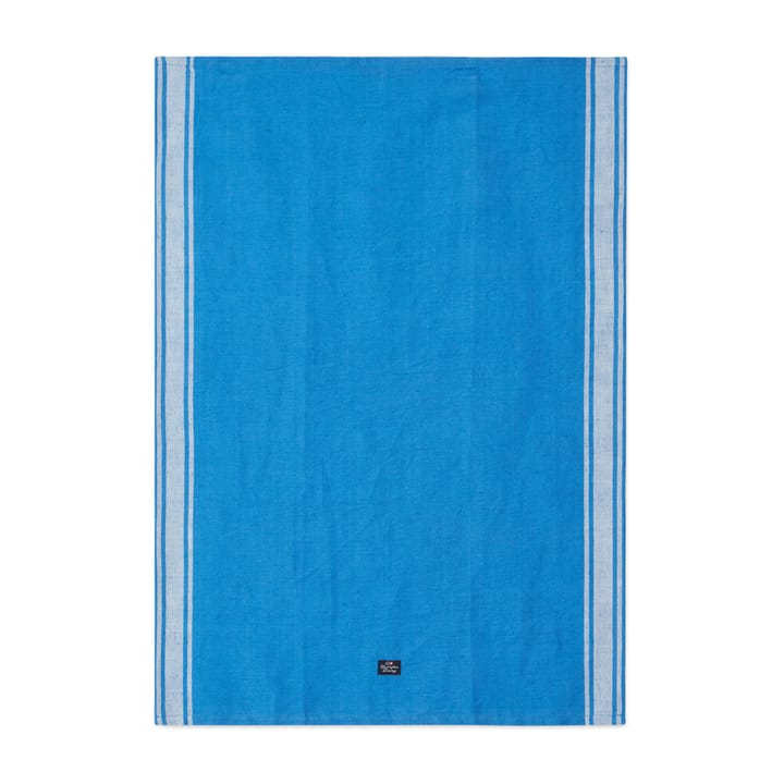Striped Linen Cotton Geschirrtuch 50 x 70cm - Blau-weiß - Lexington