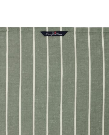 Striped Linen Cotton Geschirrtuch 50 x 70cm  - Green-white - Lexington