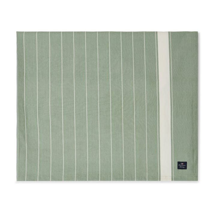 Striped Organic Cotton Tischtuch 150 x 250cm - Green-white - Lexington