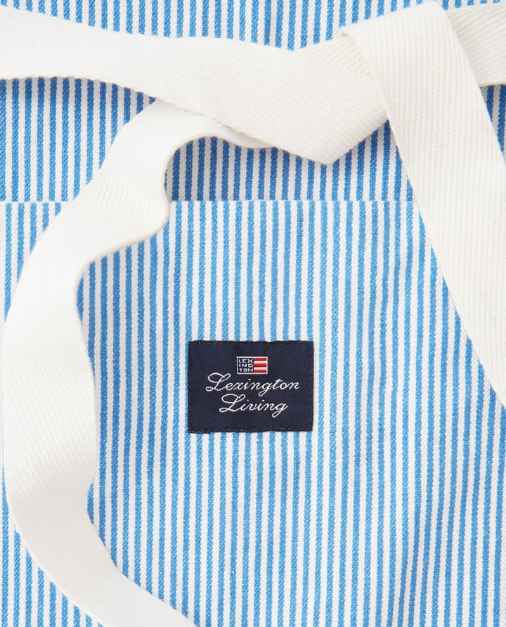 Striped Oxford BBQ Schürze 85 x 80cm, Blau-weiß Lexington