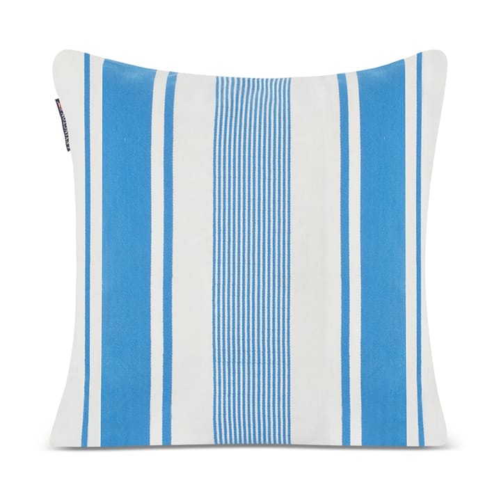 Striped Sea Salt Sun Kissenbezug 50 x 50cm - Blau-weiß - Lexington