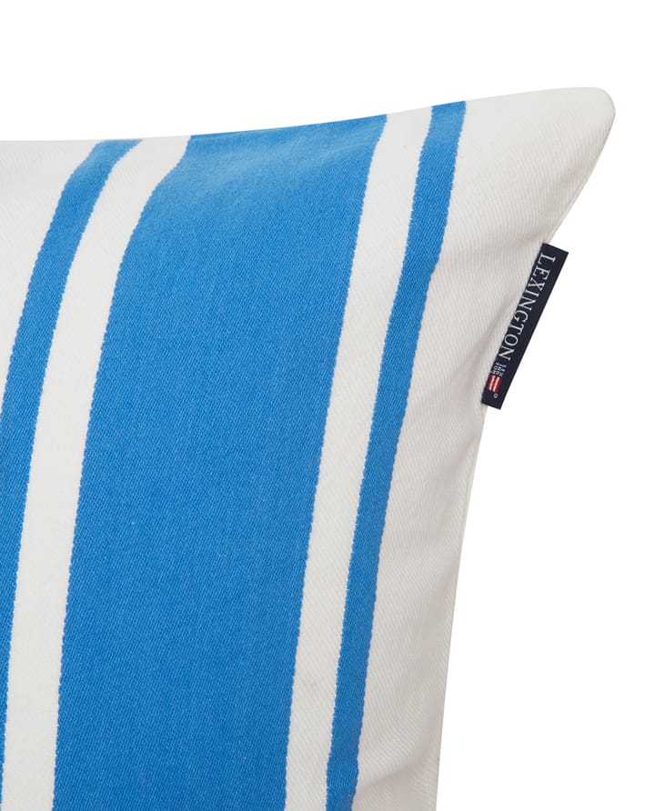Striped Sea Salt Sun Kissenbezug 50 x 50cm - Blau-weiß - Lexington