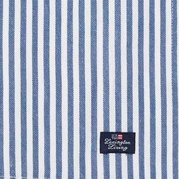 Striped Twill Stoffserviette 50 x 50cm - Blue-white - Lexington