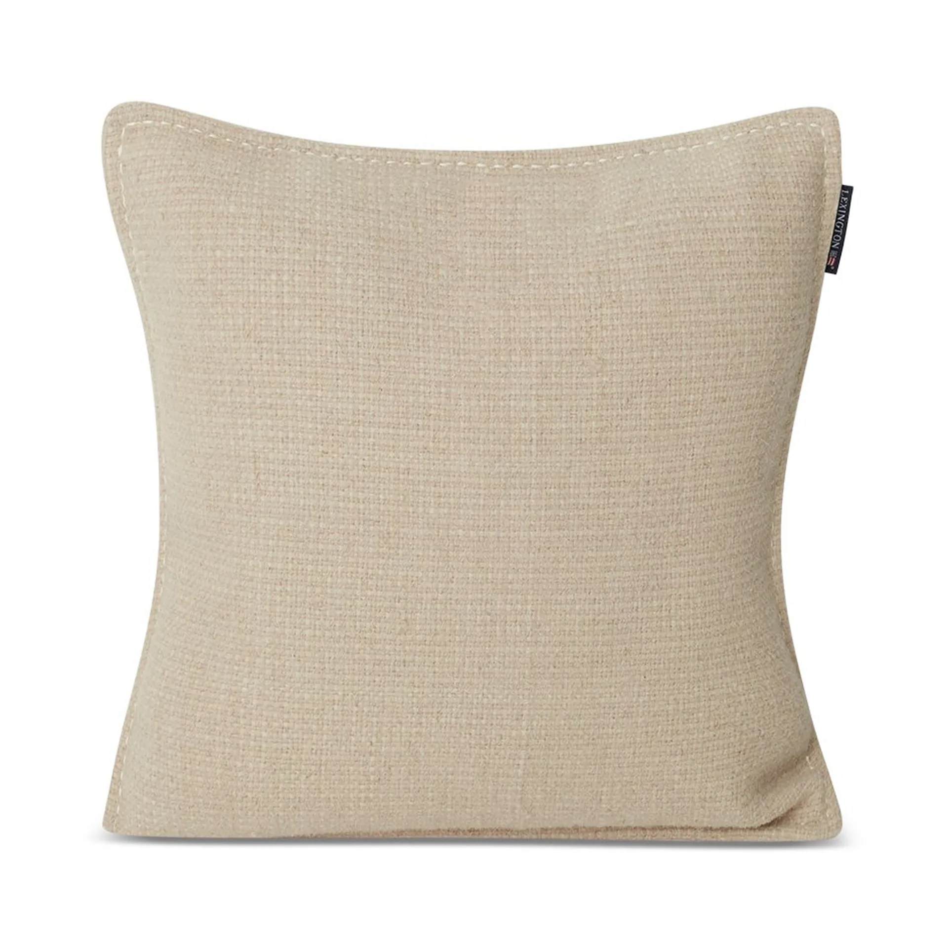 Structured Wool Cotton mix Kissenbezug 50x50cm, Off-white Lexington