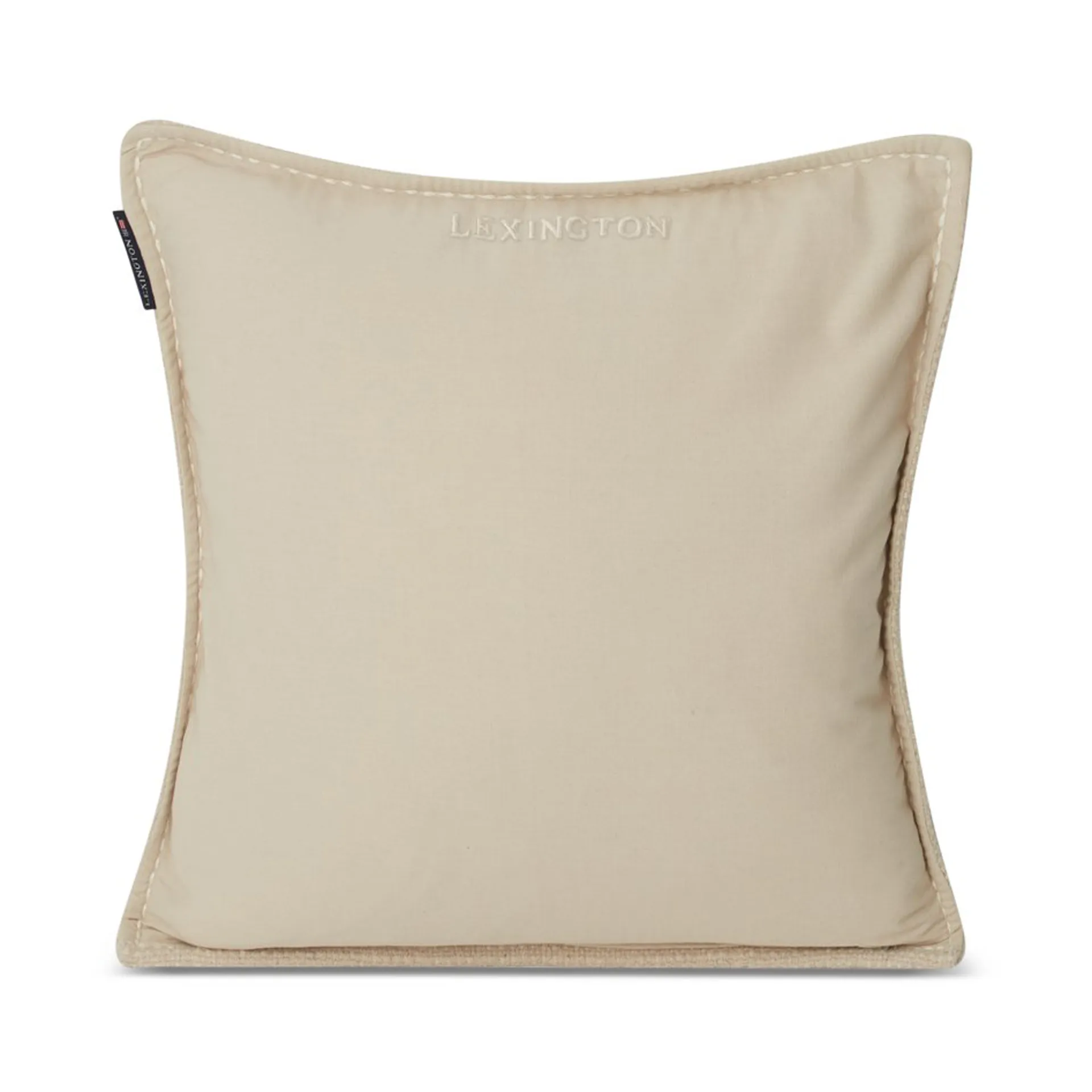 Structured Wool Cotton mix Kissenbezug 50x50cm, Off-white Lexington
