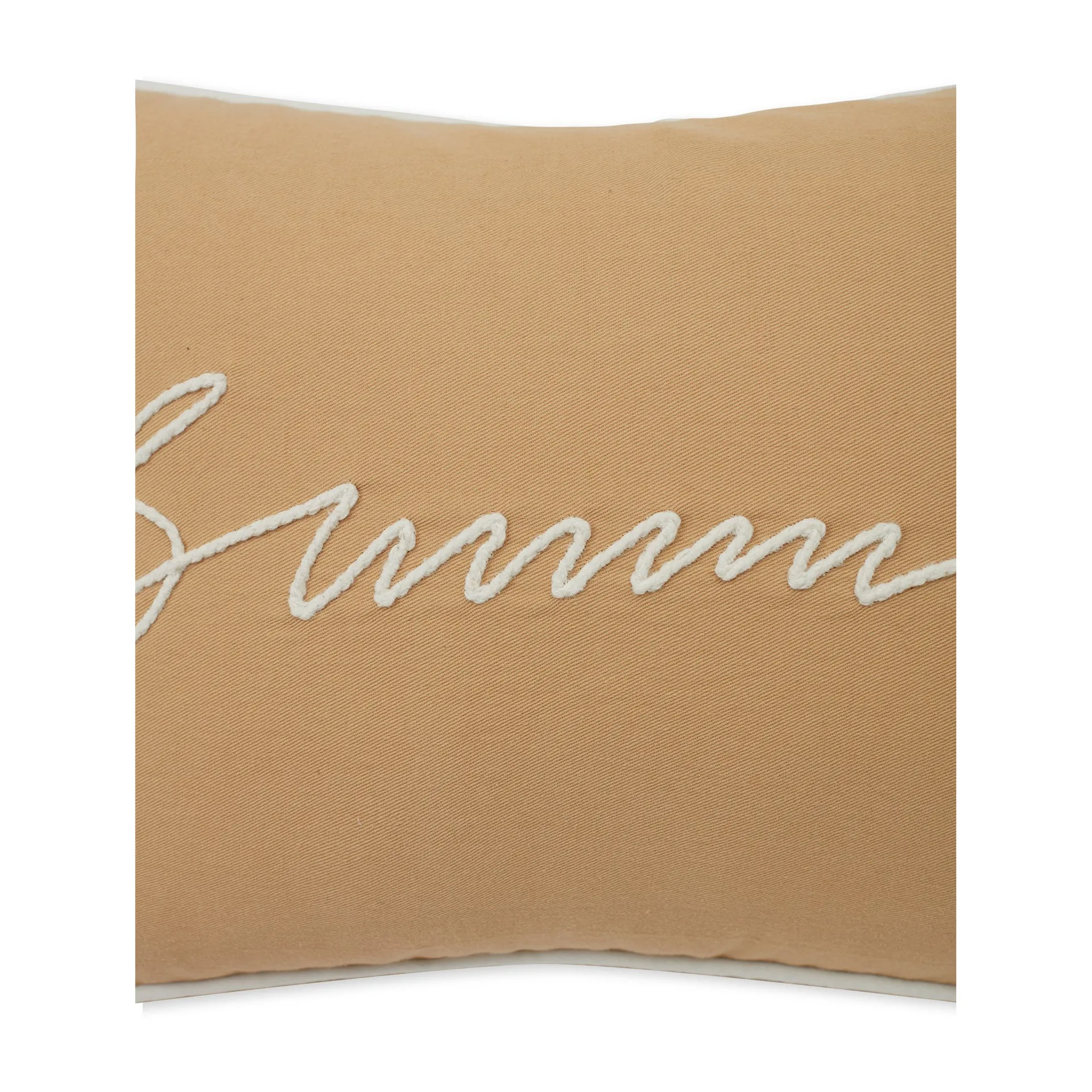 Summer Small Rope Cotton Twill Kissen 30 x 40cm, Oat-White Lexington