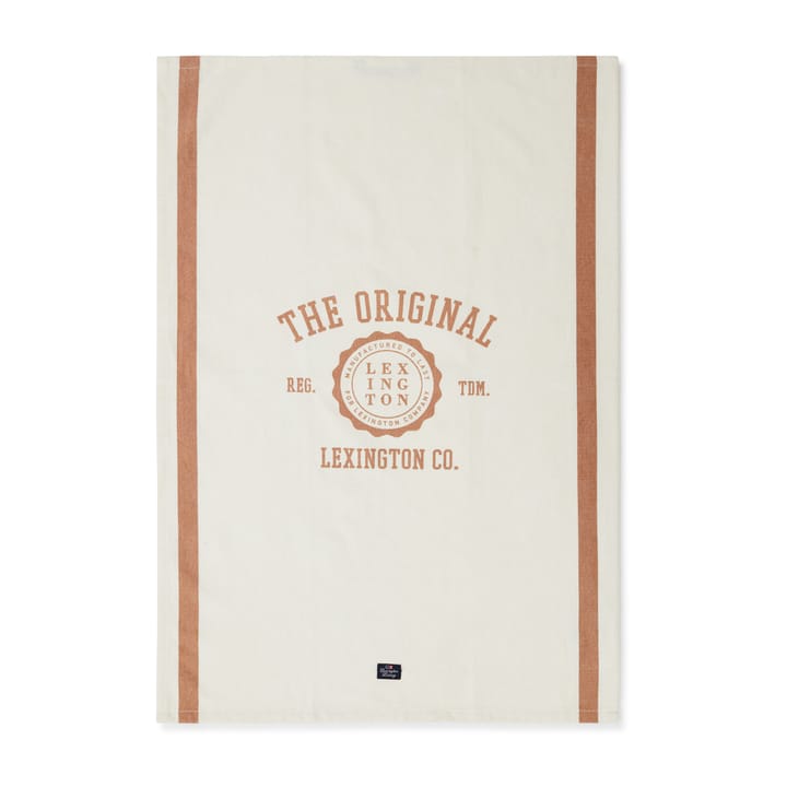 The Original Cotton Twill Geschirrtuch 50 x 70cm - Off White-brown - Lexington