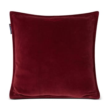 Velvet Kissenbezug mit Rand 50 x 50 cm - Dark red - Lexington