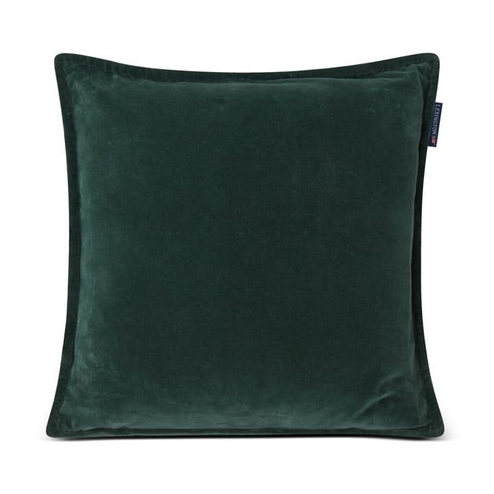 Velvet Kissenbezug mit Rand 50 x 50 cm, Green Lexington