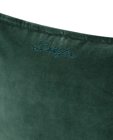 Velvet Kissenbezug mit Rand 50 x 50 cm - Green - Lexington