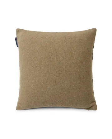 Vertical Striped Cotton Kissenbezug 50 x 50cm - Beige-gray - Lexington