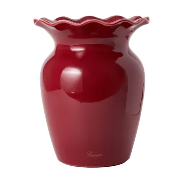 Wavy Vase - Rot, 25 cm - Lexington