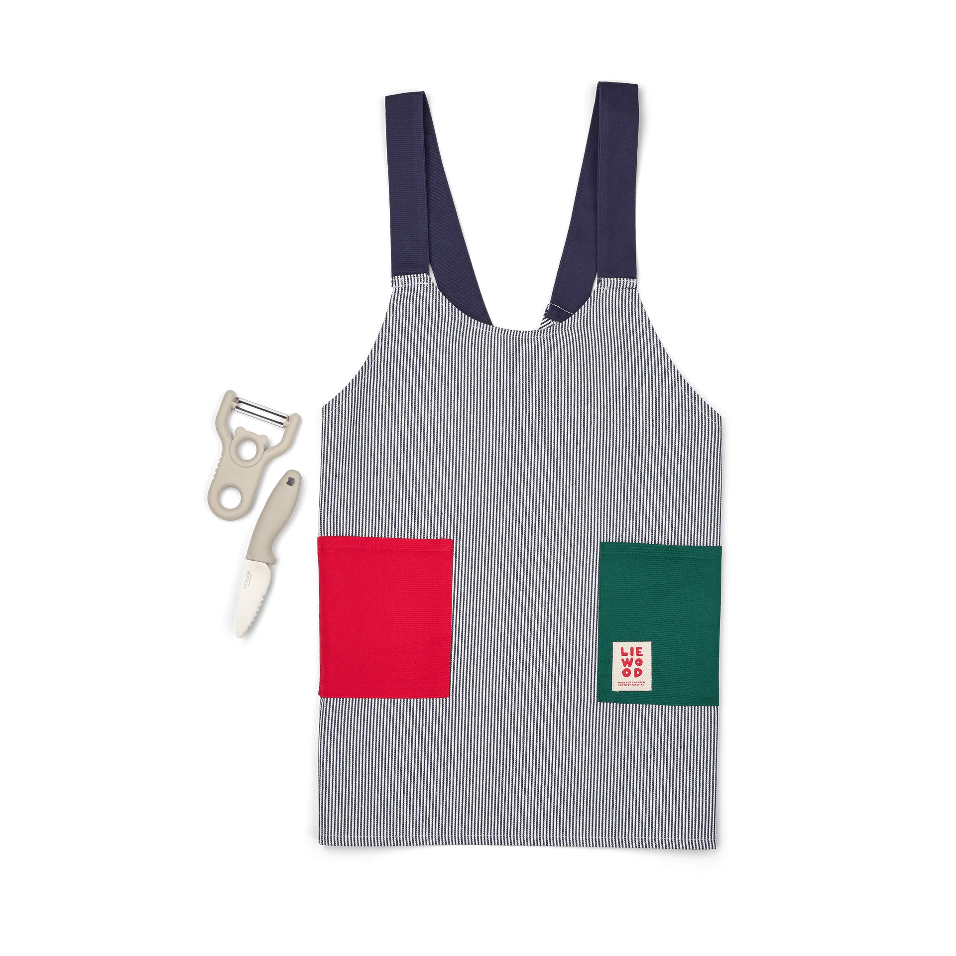 Arda Little Chef Kochset, Classic Navy Multi Mix Liewood
