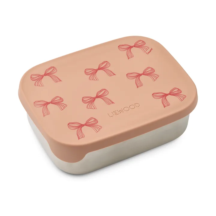 Arthur Brotdose 13,5x17 cm - Bows-Pale tuscany - Liewood