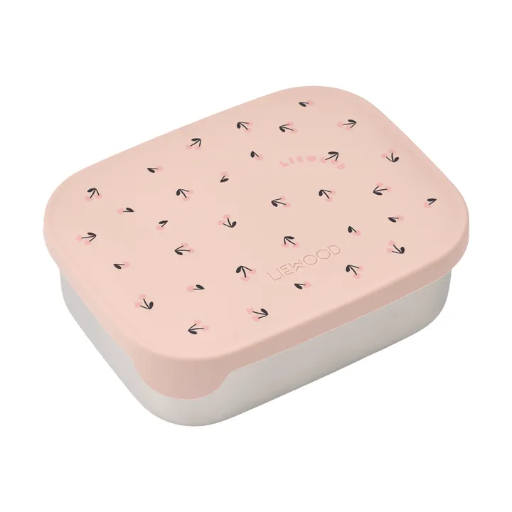 Arthur Brotdose 13,5x17 cm - Mini Cherry heart-Rosey - Liewood