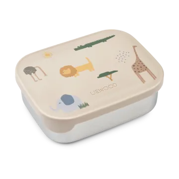 Arthur Brotdose 13,5x17 cm - Safari sandy mix - Liewood