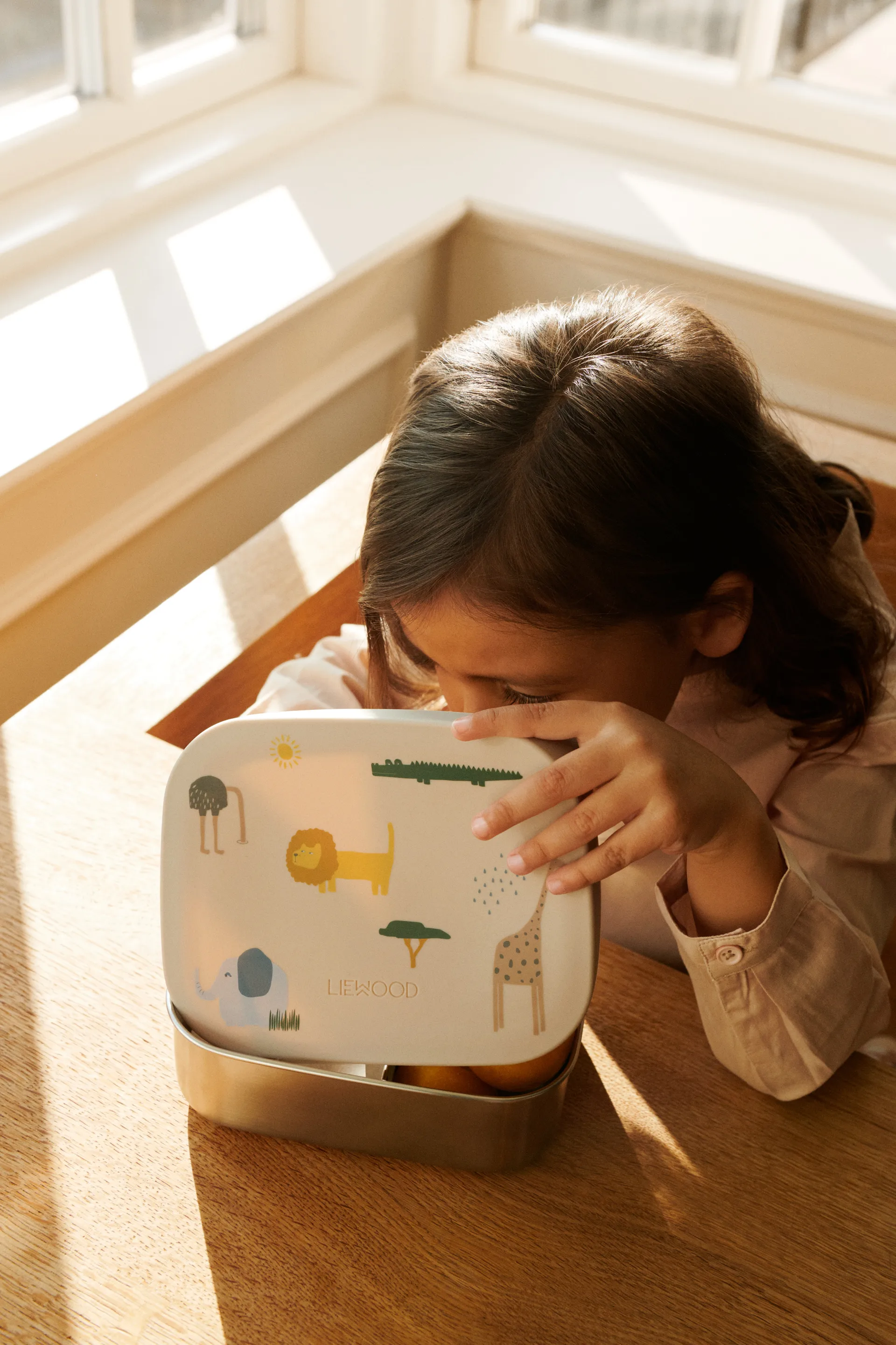 Arthur Brotdose 13,5x17 cm, Safari sandy mix Liewood