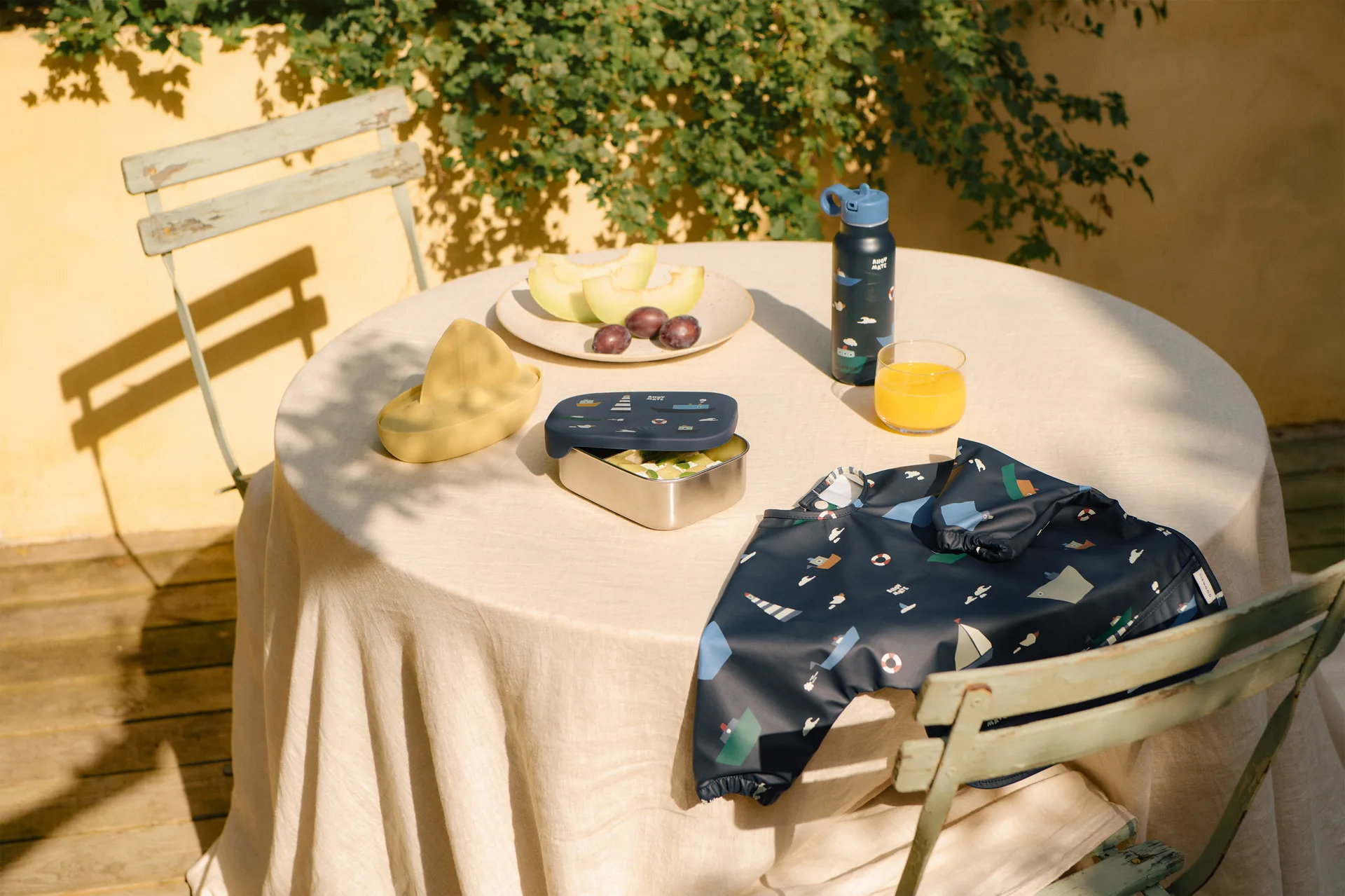 Arthur Brotdose 13,5x17 cm, Sailing-classic navy Liewood