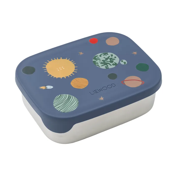Arthur Brotdose 13,5x17 cm - Universe-Classic navy - Liewood