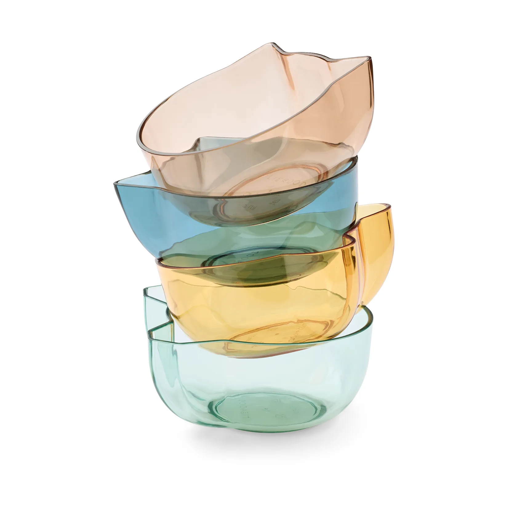 Berno Tritan Schale 27,5 cl 4-teilig, Indigo multi mix Liewood