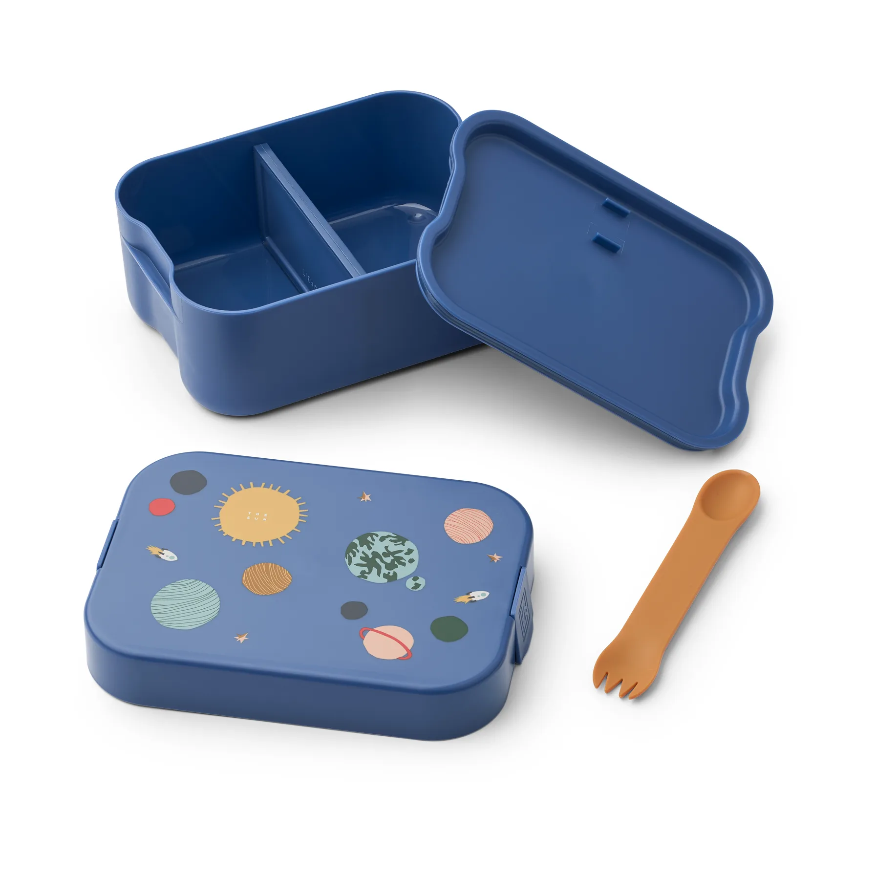 Chelsey bedruckte Lunchbox Set 2-teilig, Universe-Classic navy Liewood