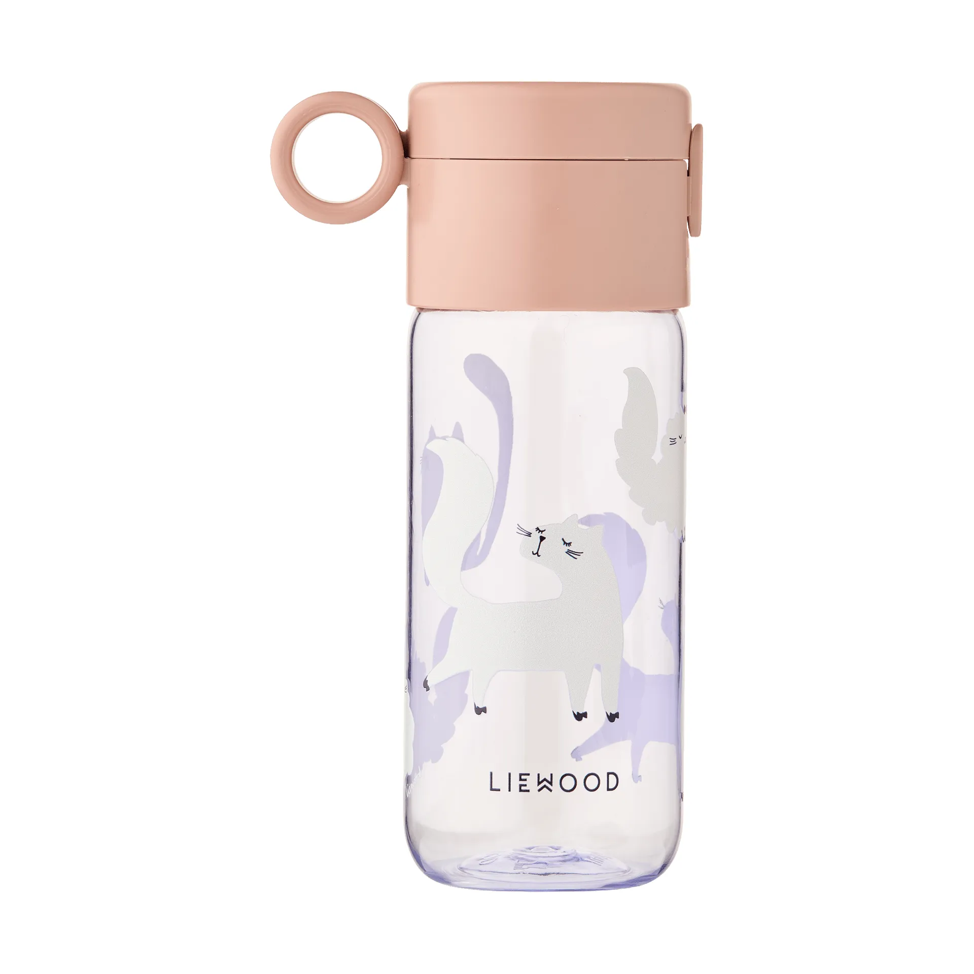 Clemence Wasserflasche 35 cl, Cat-Warm lilac Liewood