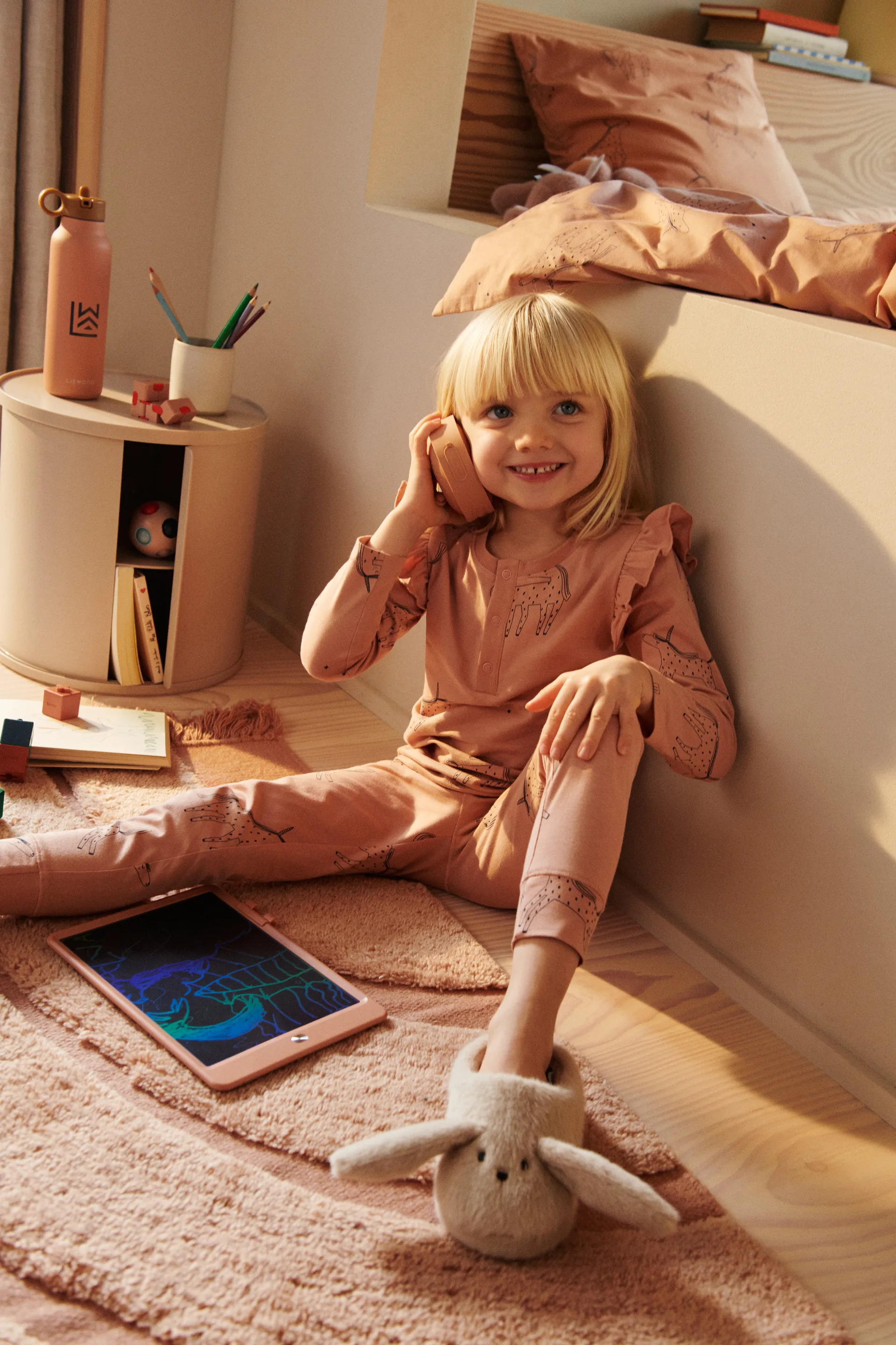 Damien Beistelltisch Ø32x33 cm, Sandy Liewood