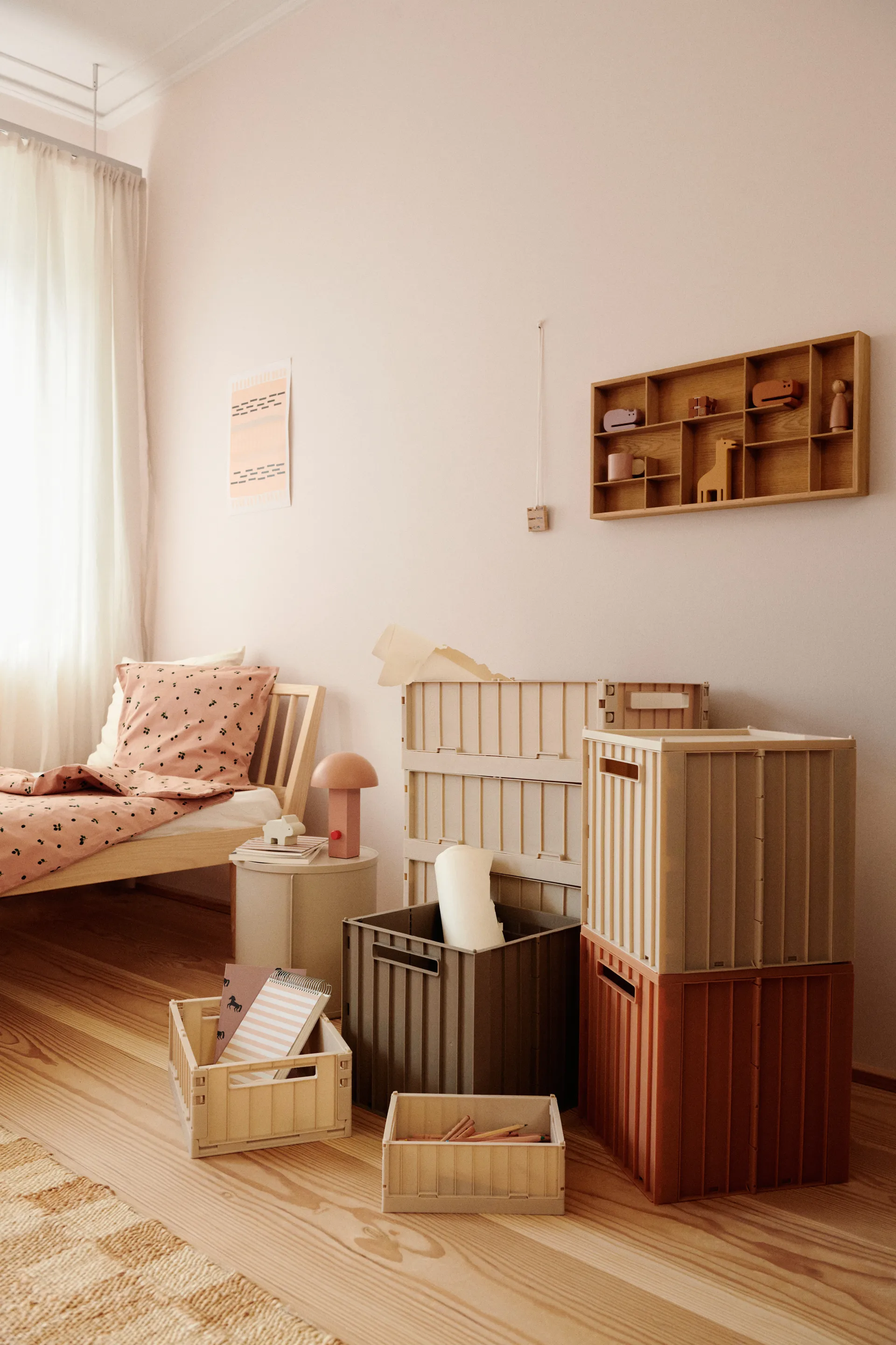 Elijah Aufbewahrungsbox mit Deckel 31x31 cm, Oat Liewood