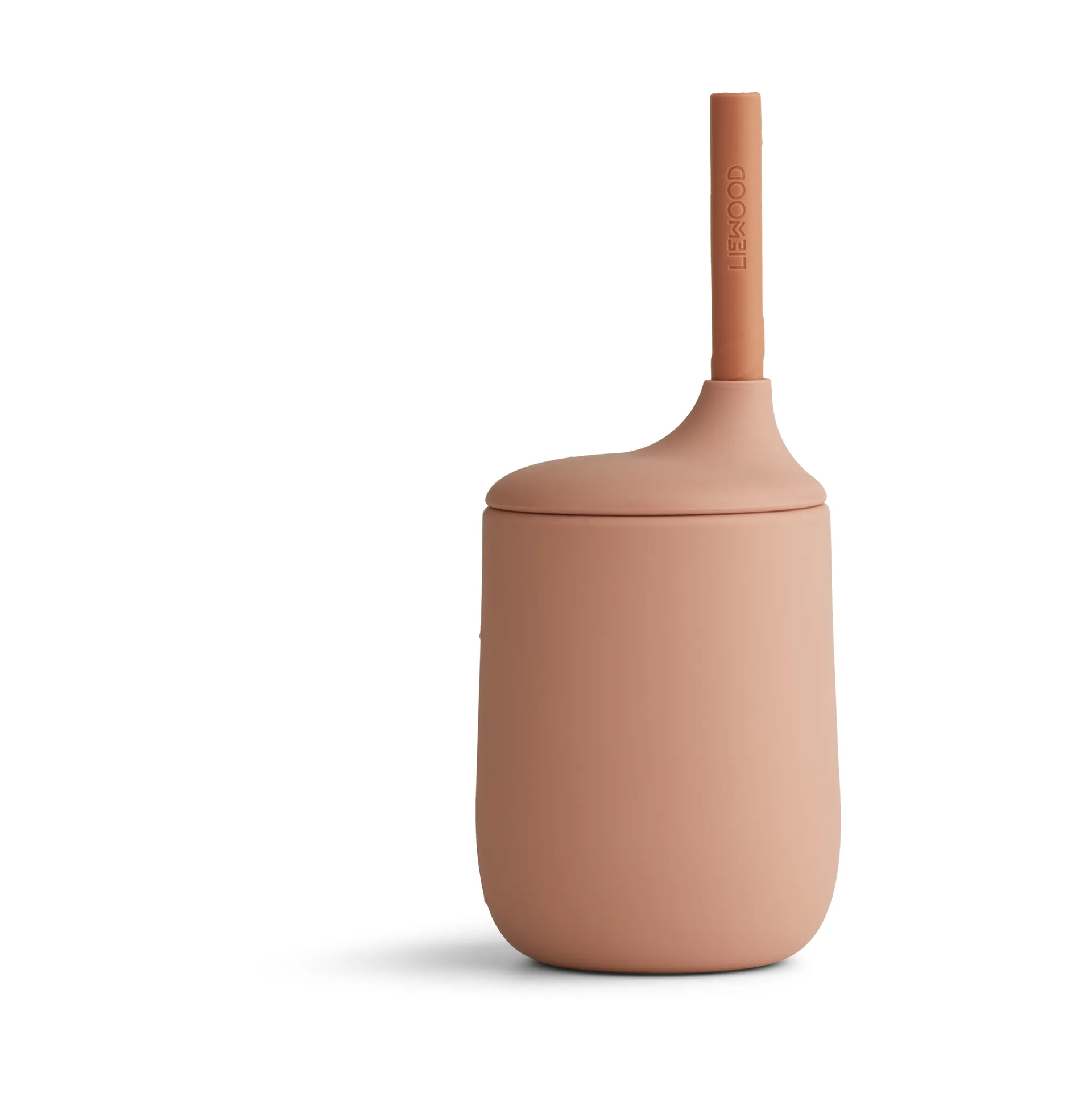 Ellis sippy cup Trinklernbecher mit Strohhalm 23 cl, Dark rose-terracotta mix Liewood