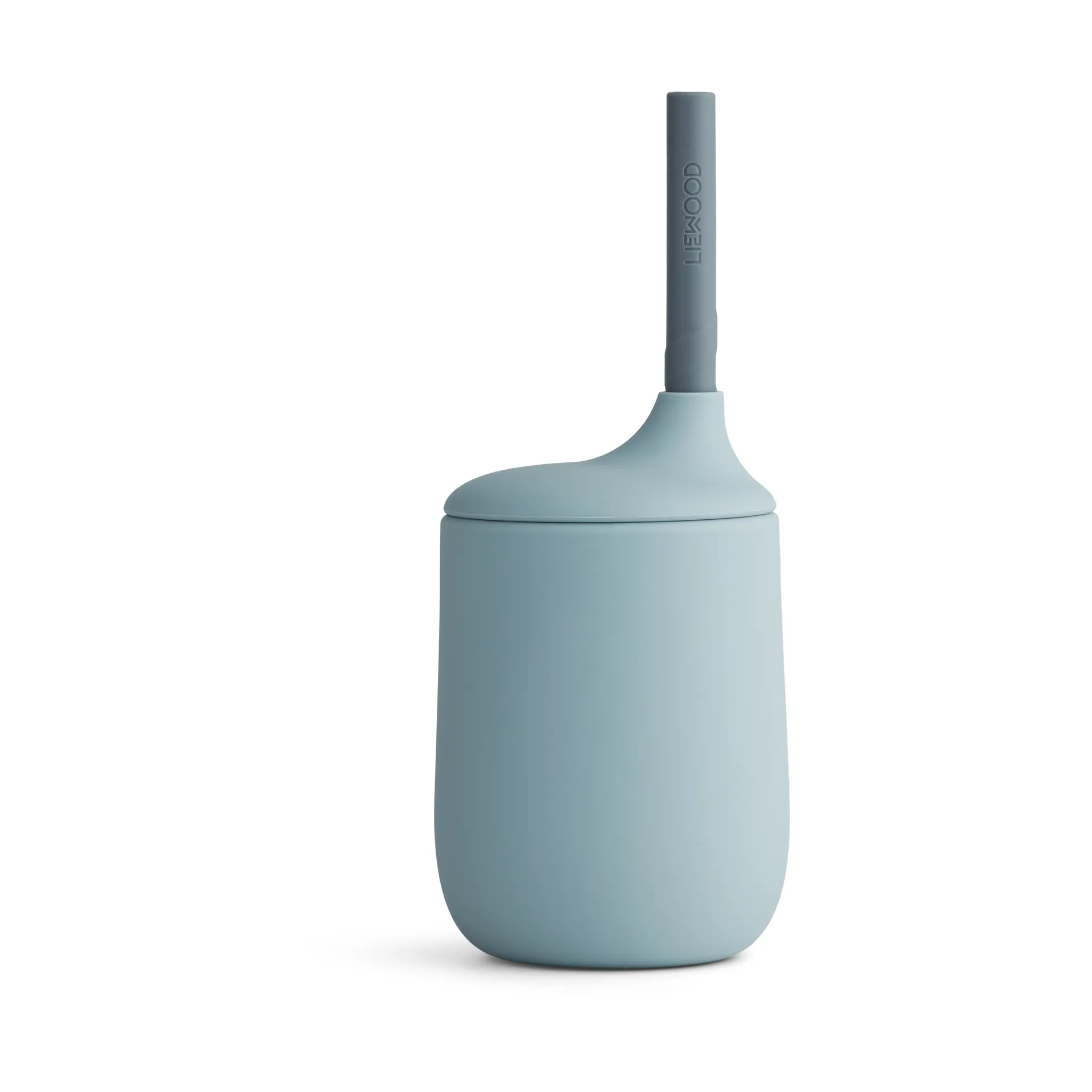 Ellis sippy cup Trinklernbecher mit Strohhalm 23 cl, Sea blue-blue wave mix Liewood
