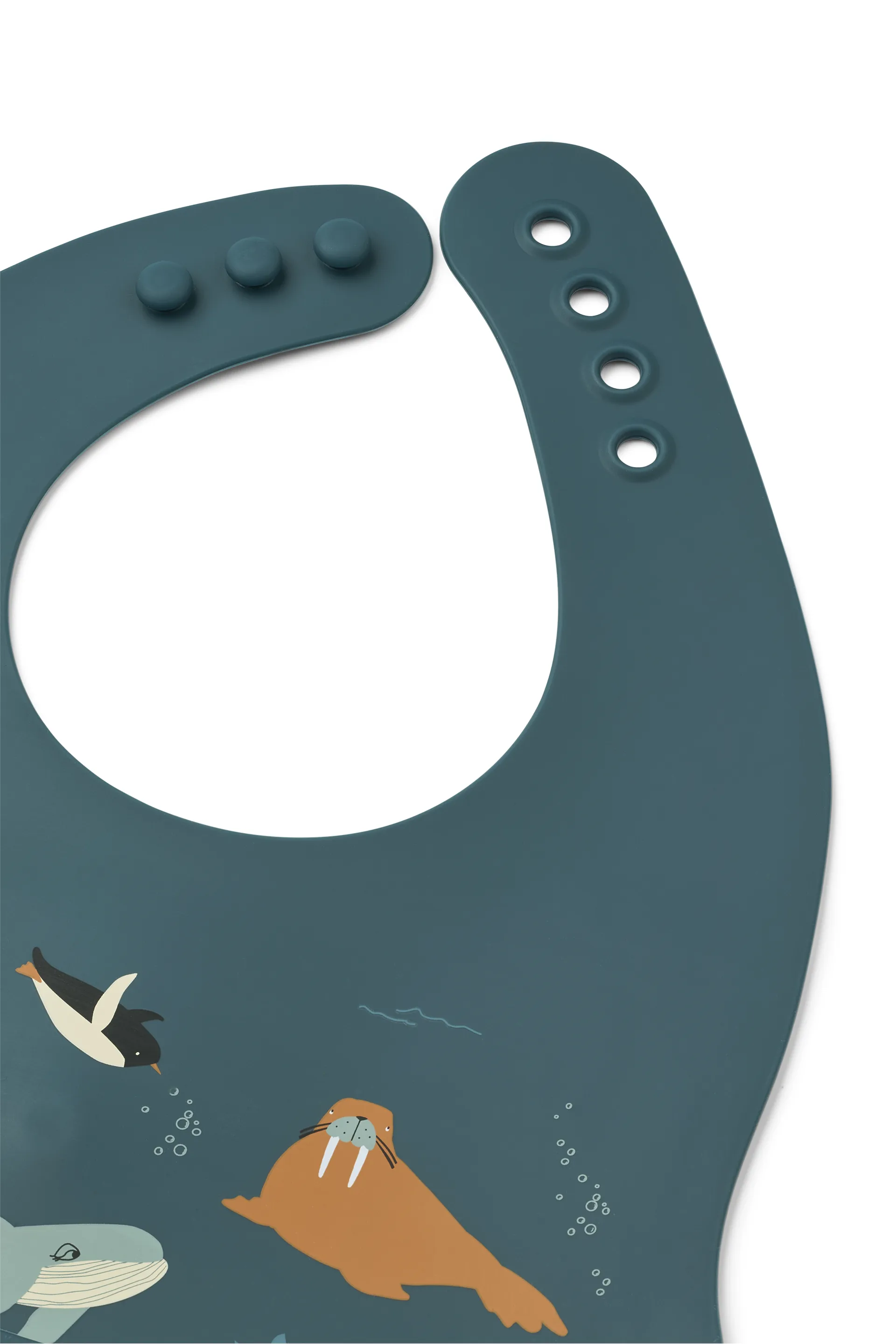 Ember bedrucktes Lätzchen 2-teilig, Arctic Sea-Ocean view Liewood