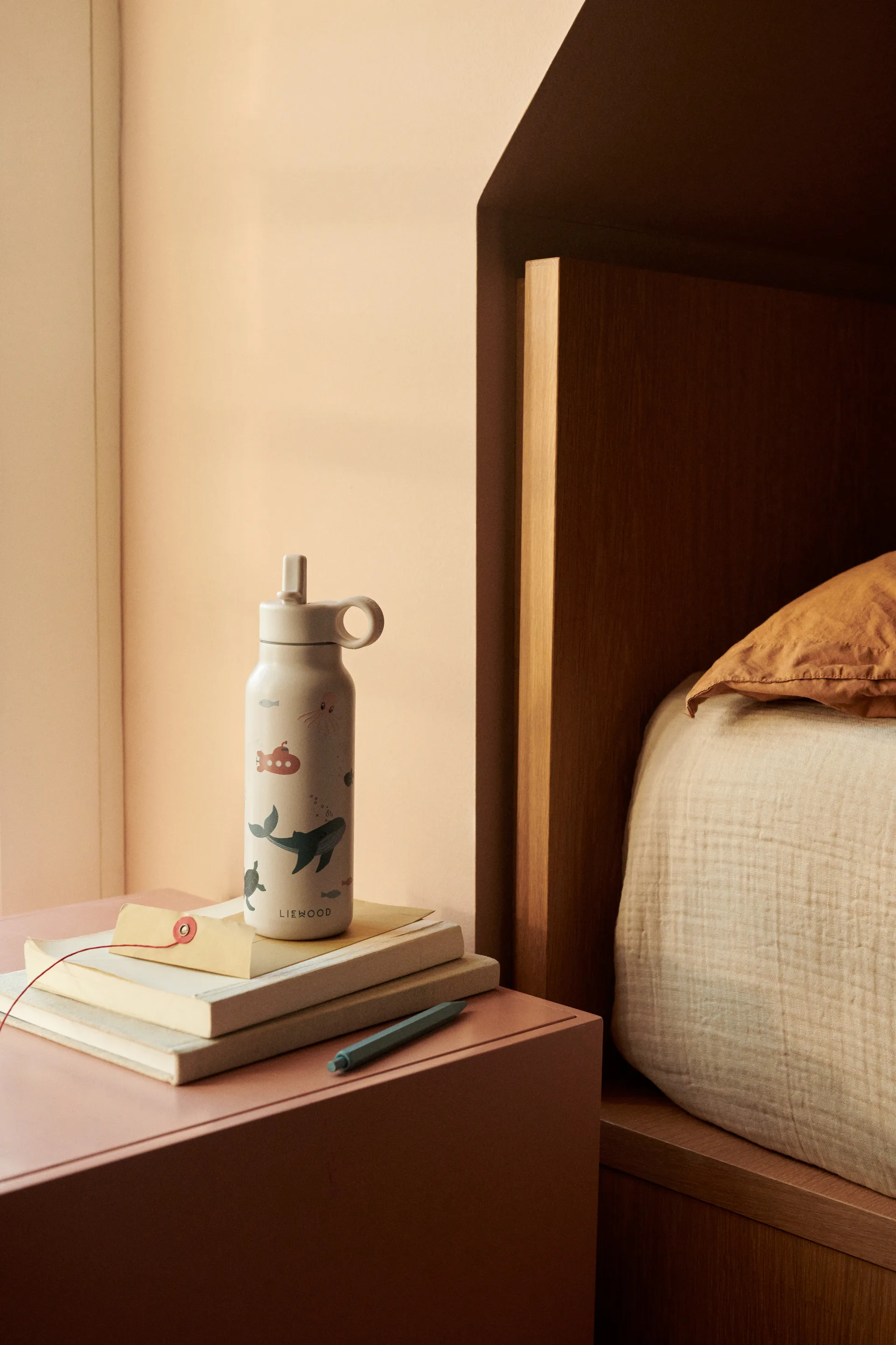 Falk Wasserflasche 35 cl, Sea creature-Sandy Liewood